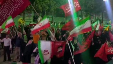 Pro-Islamic Establishment rallies in Garmsar