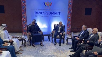 Pezeshkian meets with UAE Crown Prince in BRICS Summit