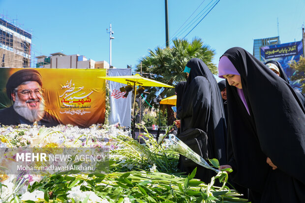 آخرین روز  مراسم ادای احترام به شهید سیدحسن نصرالله