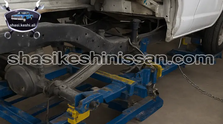 مراحل شاسی کشی حرفه ای نیسان