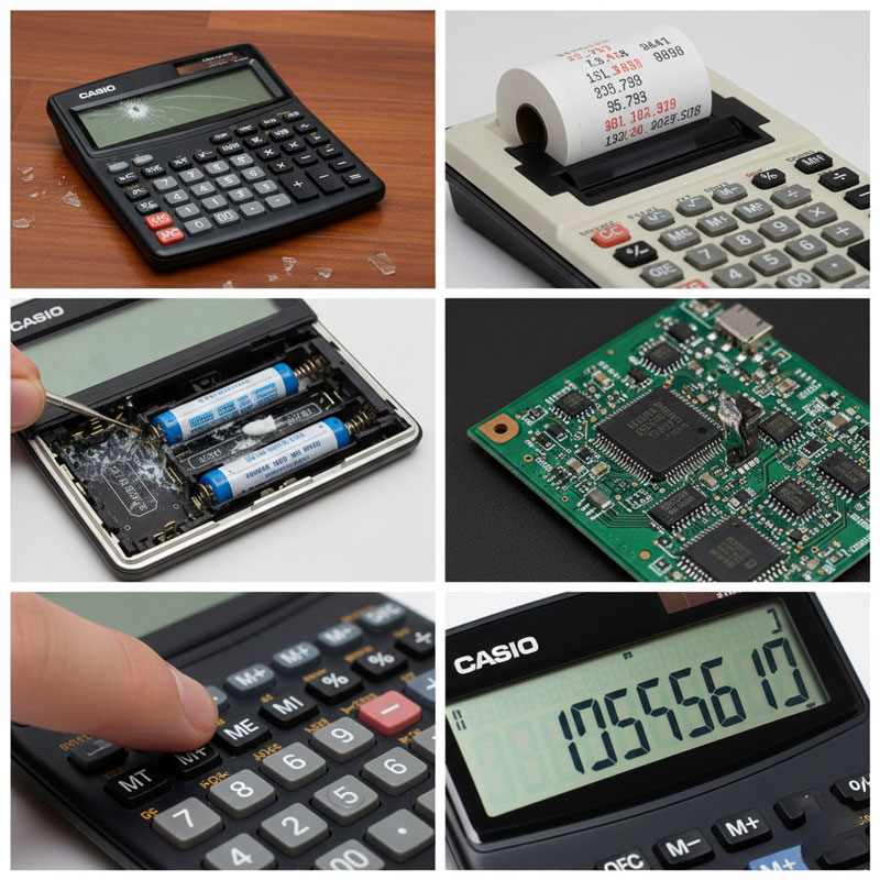 نمایندگی تعمیرات ماشین حساب کاسیو