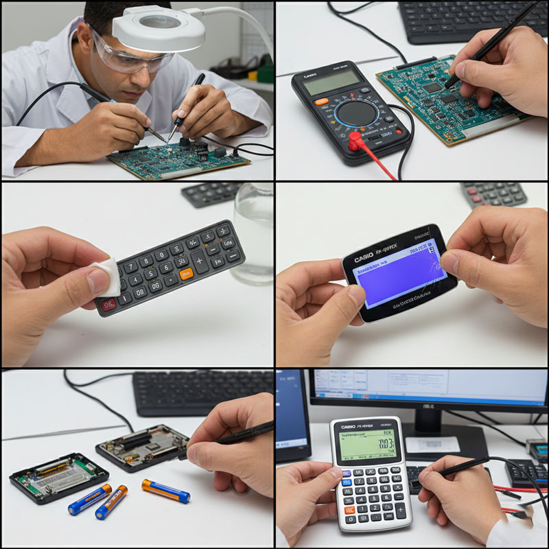 نمایندگی تعمیرات ماشین حساب کاسیو