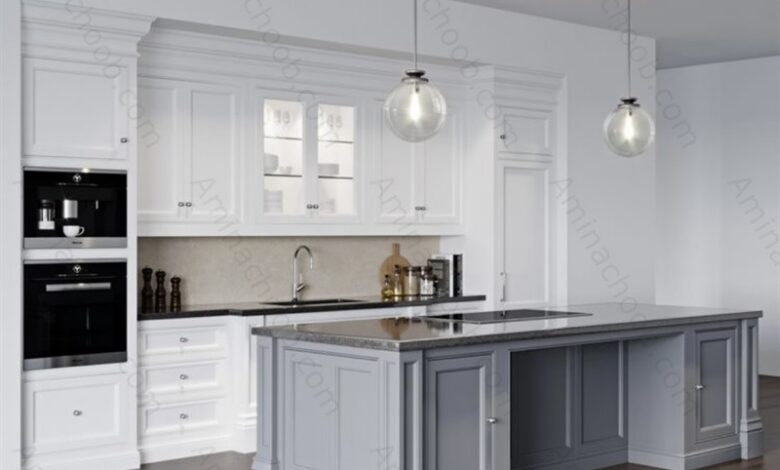 انواع کابینت نئو کلاسیک و راهنمای خرید آن