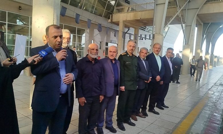 اعزام زائران اربعین حسینی با قطار فوق العاده رشت به کرمانشاه