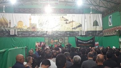 عزاداری و سینه‌زنی شب شهادت امام حسن عسکری (ع) در شهر شاهدیه یزد