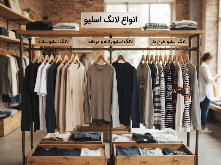 انواع لانگ اسلیو
